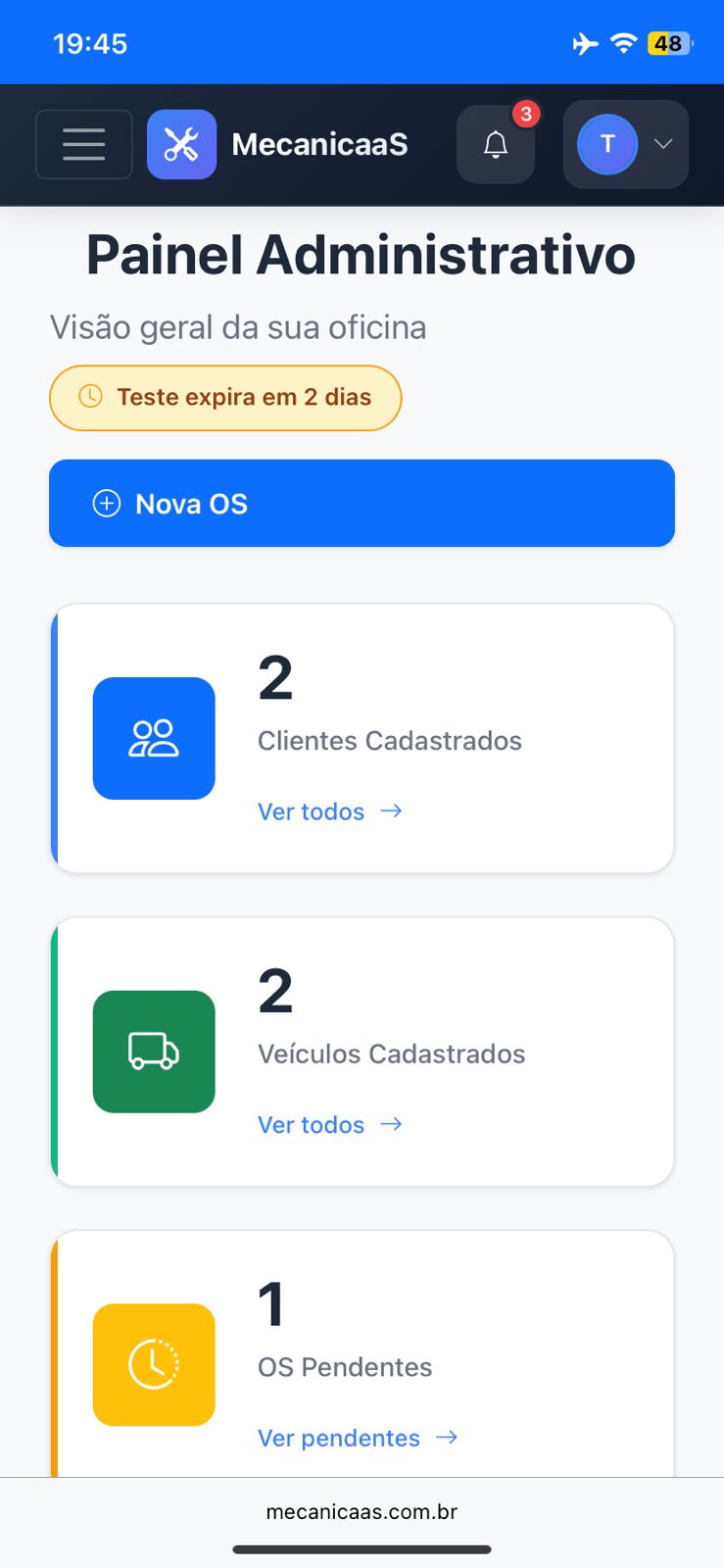 App MecanicaaS